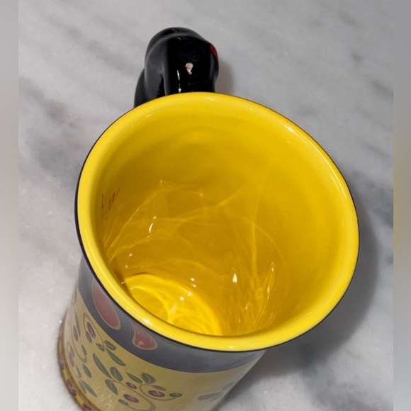 Disney Parks Snow White Coffee Mug Tea Cup Dress Braid Ceramic Red - Picture 3 of 7